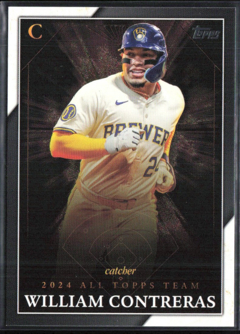William Contreras 2025 Topps All Team #ATT-6 Milwaukee Brewers