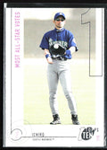 Ichiro 2002 Topps Ten Most all-Star Votes #102 Seattle Mariners