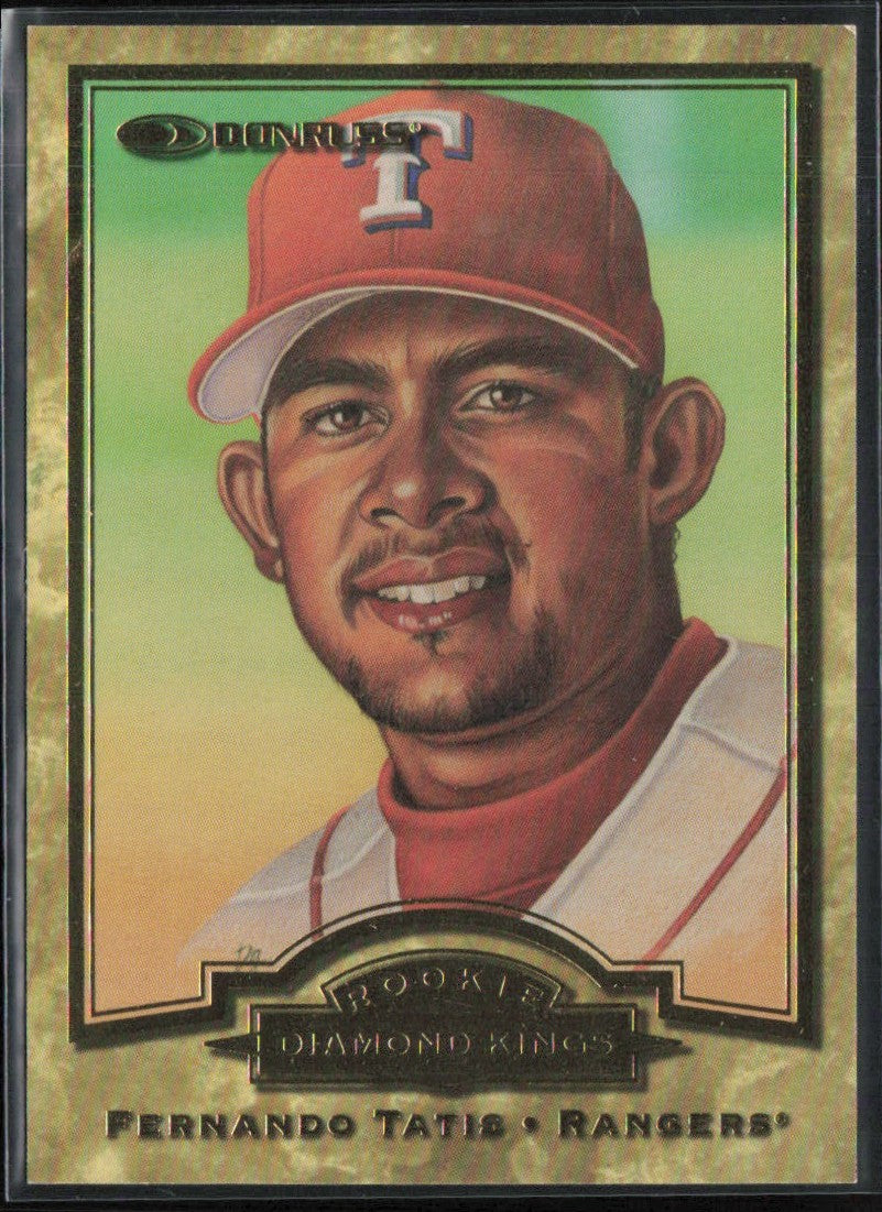 Fernando Tatis 1998 Donruss Rookie Diamond Kings /10000 #2 Texas Rangers