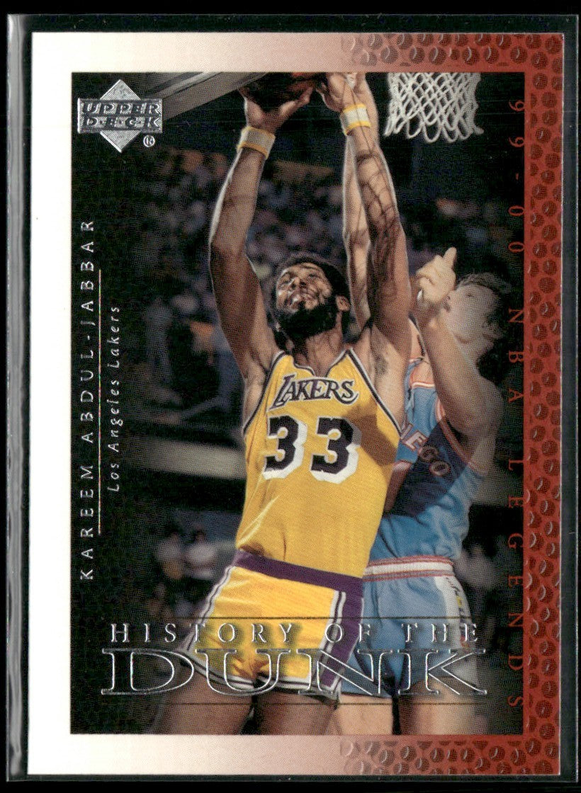 Kareem Abdul-Jabbar 1999 Upper Deck Legends #54 Los Angeles Lakers