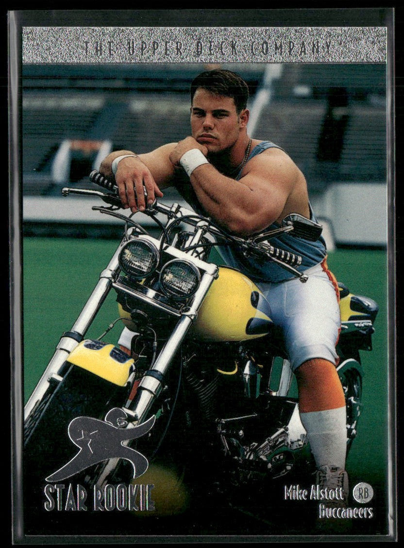 Mike Alstott 1996 Upper Deck Star Rookie RC #23 Tampa Bay Buccaneers