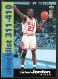 Michael Jordan 1995 Collector's Choice #410 Chicago Bulls