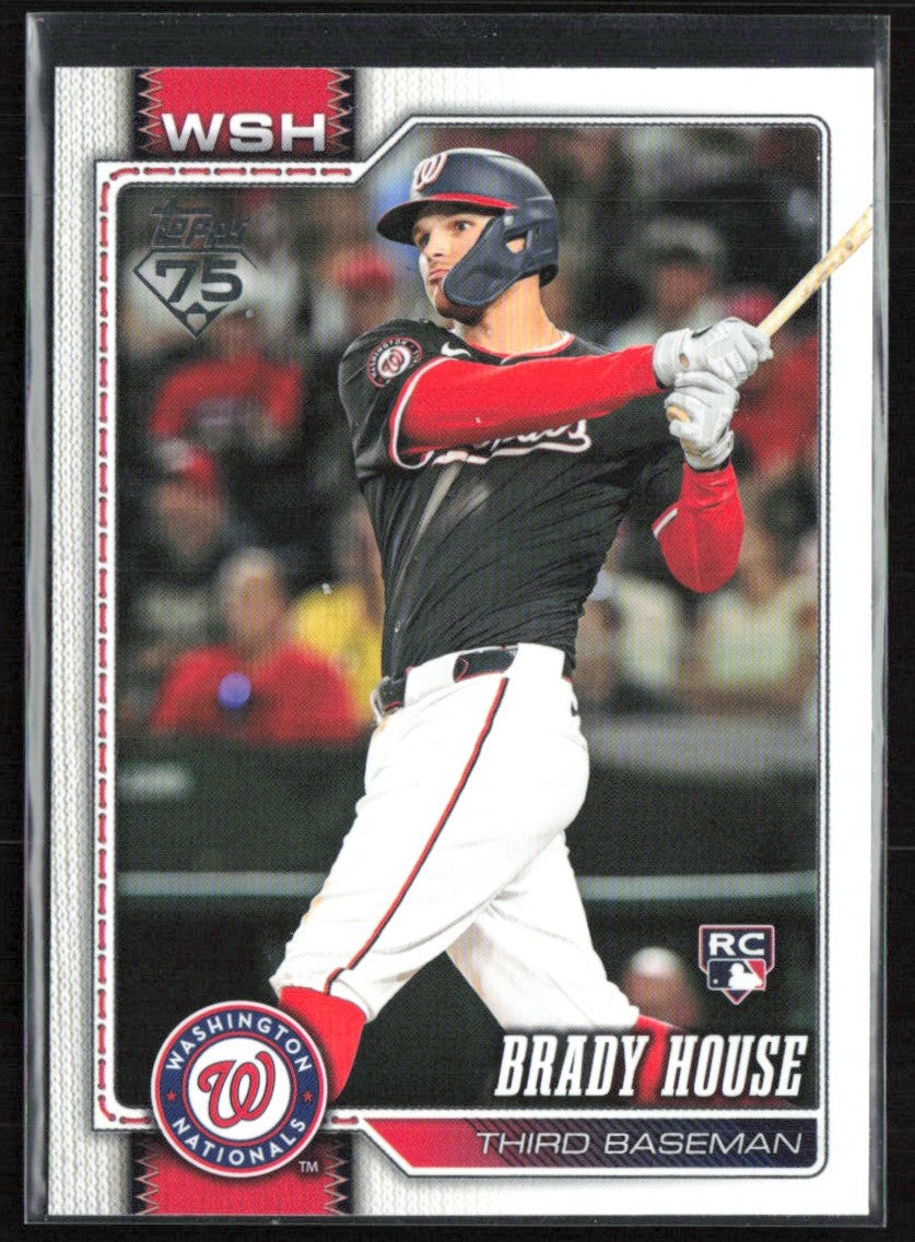 Brady House 2026 Topps RC #170 Washington Nationals