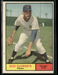Dick Ellsworth 1961 Topps #427 Chicago Cubs