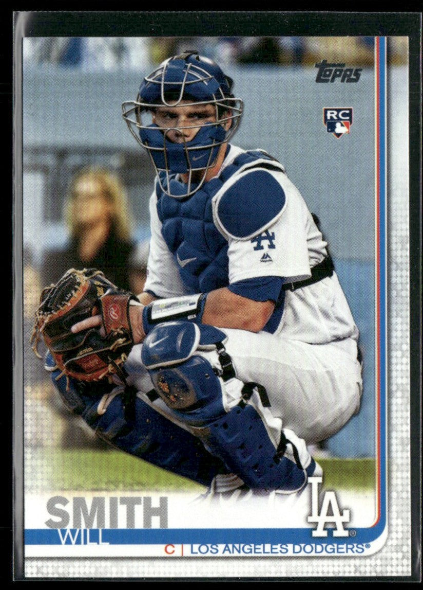 Will Smith 2019 Topps Update RC #US199 Los Angeles Dodgers
