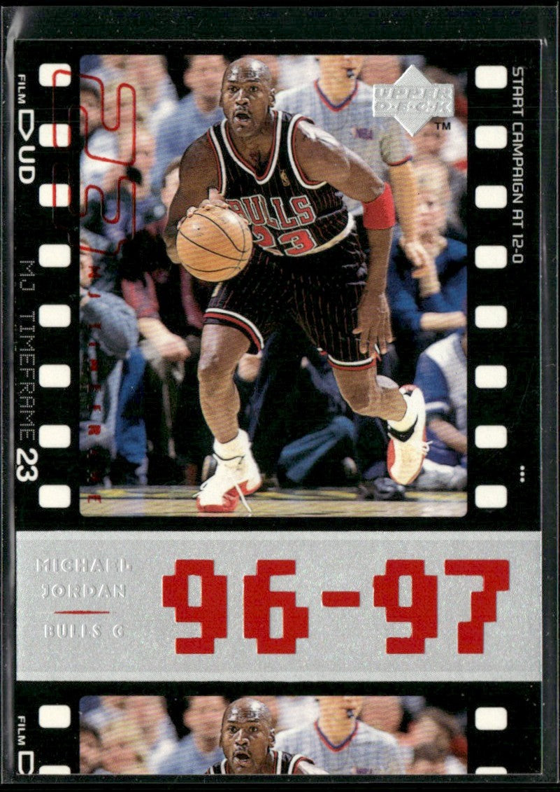 Michael Jordan 1998 Upper Deck MJ TimeFrame #101 Chicago Bulls