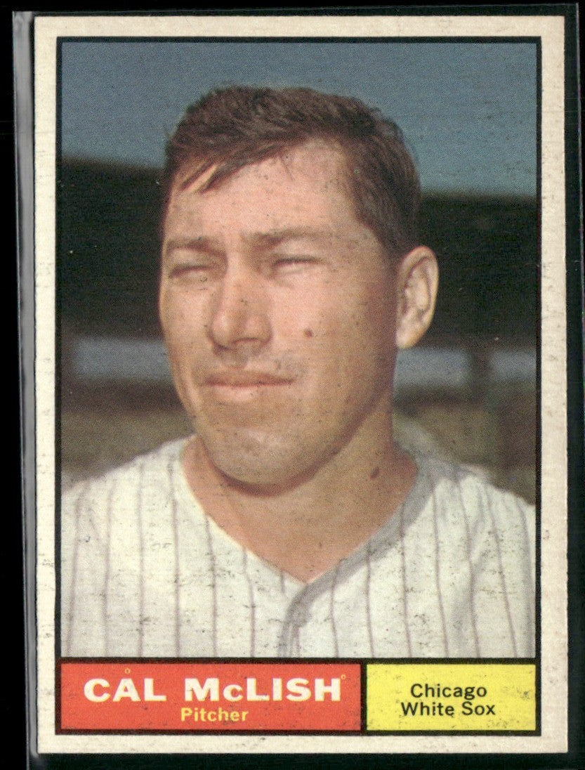 Cal McLish 1961 Topps #157 Chicago White Sox