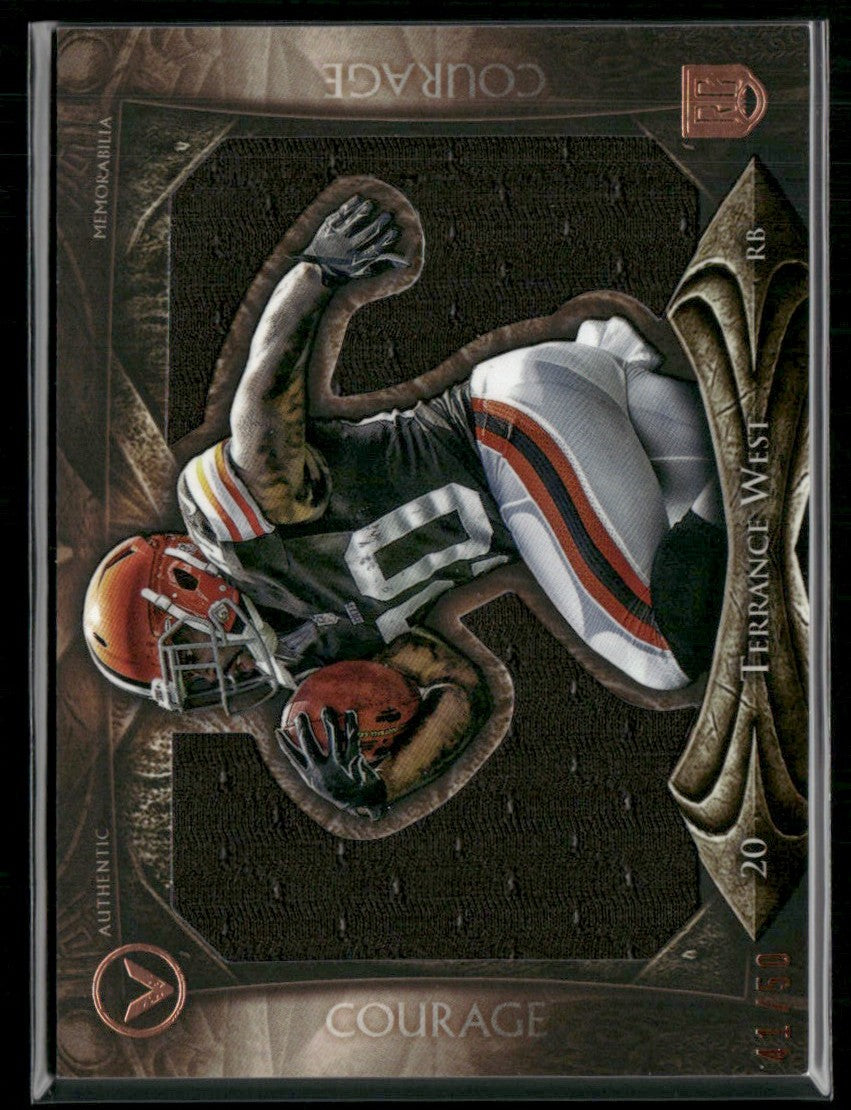 Terrance West 2014 Topps RC Jersey #TSR-TW Cleveland Browns