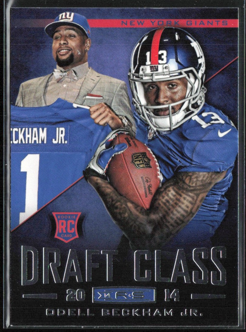 Odell Beckham Jr. 2014 Panini Rookies and Stars Draft Class RC #DC-12