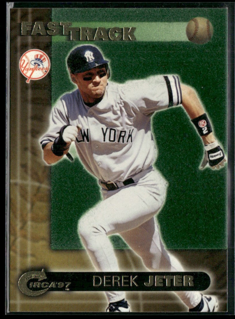 Derek Jeter 1997 Circa Fast Track #3 New York Yankees