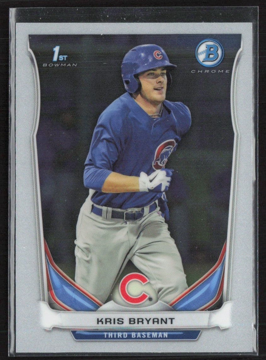 Kris Bryant 2014 Bowman Chrome 1st #BCP25 Chicago Cubs