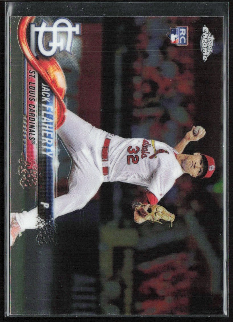 Jack Flaherty 2018 Topps Chrome RC #4 St. Louis Cardinals