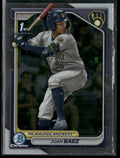 Juan Baez 2024 Bowman Chrome 1st #BCP-160 Milwaukee Brewers
