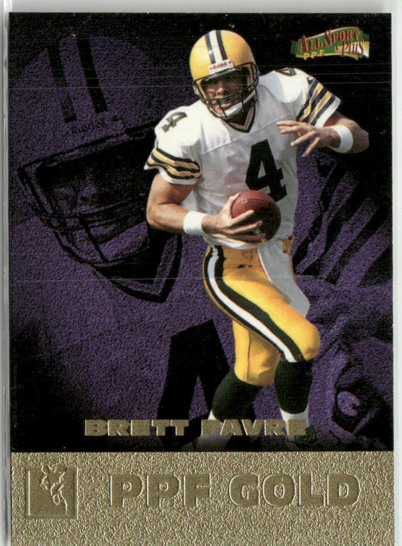 Brett Favre 1997 Score Board PPF Gold #194 Green Bay Packers