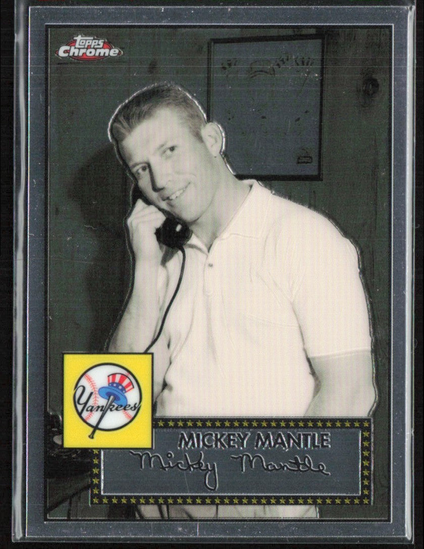 Mickey Mantle 2007 Topps Chrome Story #MMS4 New York Yankees