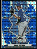 Zack Greinke 2022 Panini Mosaic Blue Camo #17 Kansas City Royals