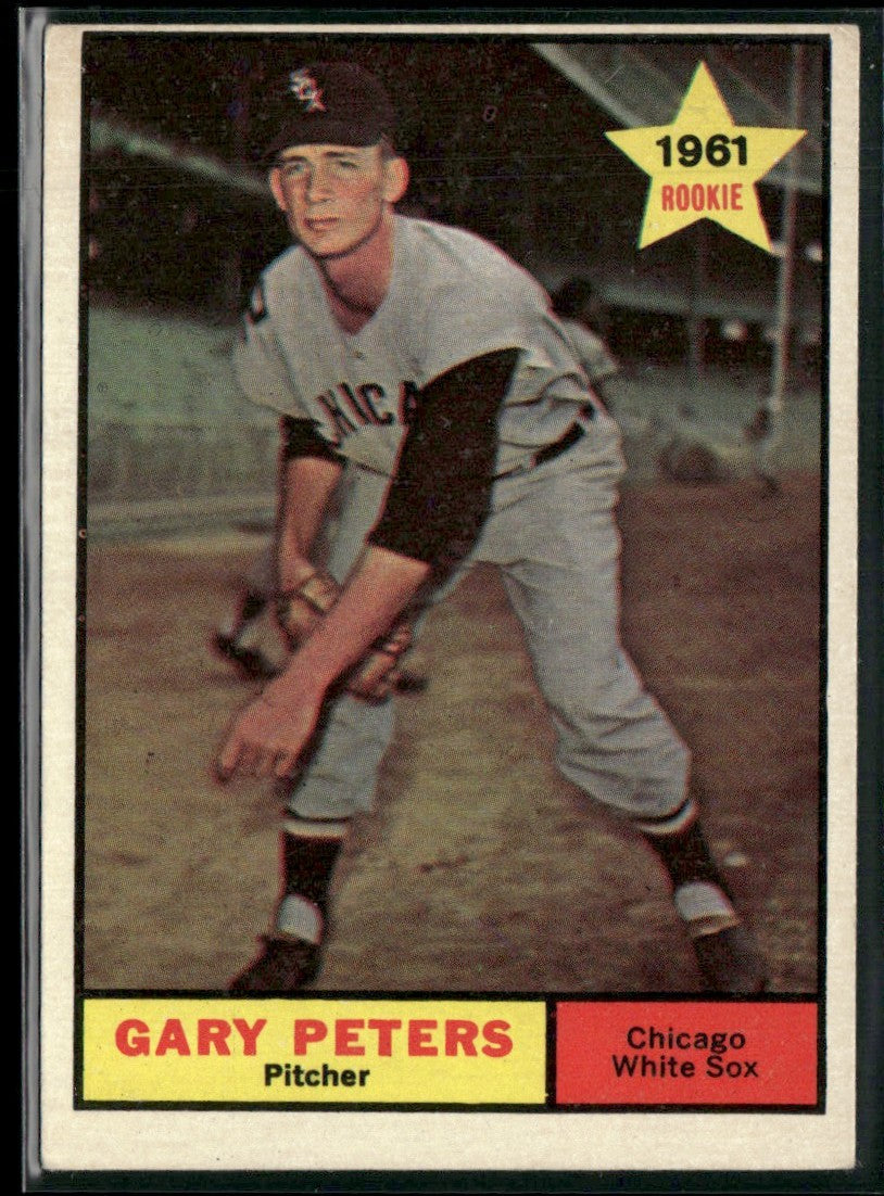 Gary Peters 1961 Topps RC #303 Chicago White Sox