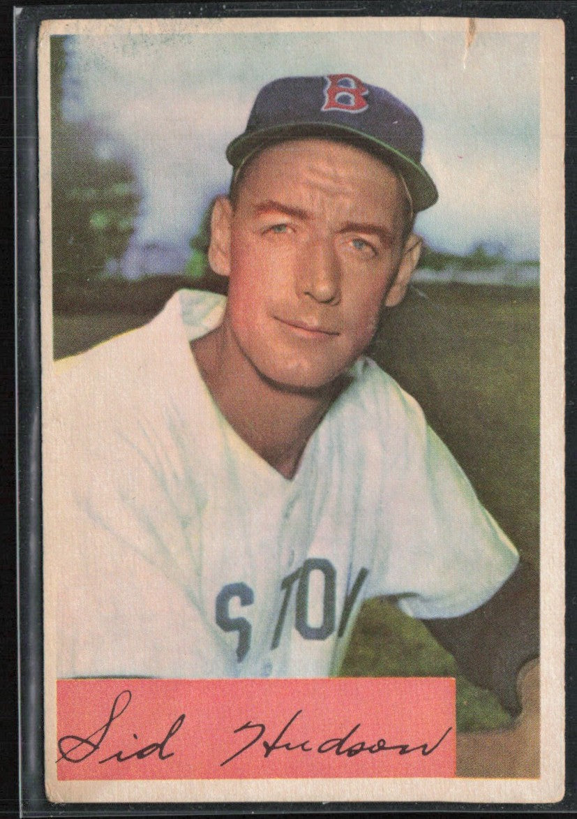 Sid Hudson 1954 Bowman #194 Boston Red Sox