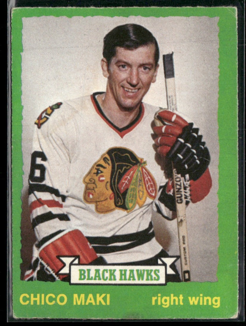 Chico Maki 1973 O-Pee-Chee #227 Chicago Blackhawks