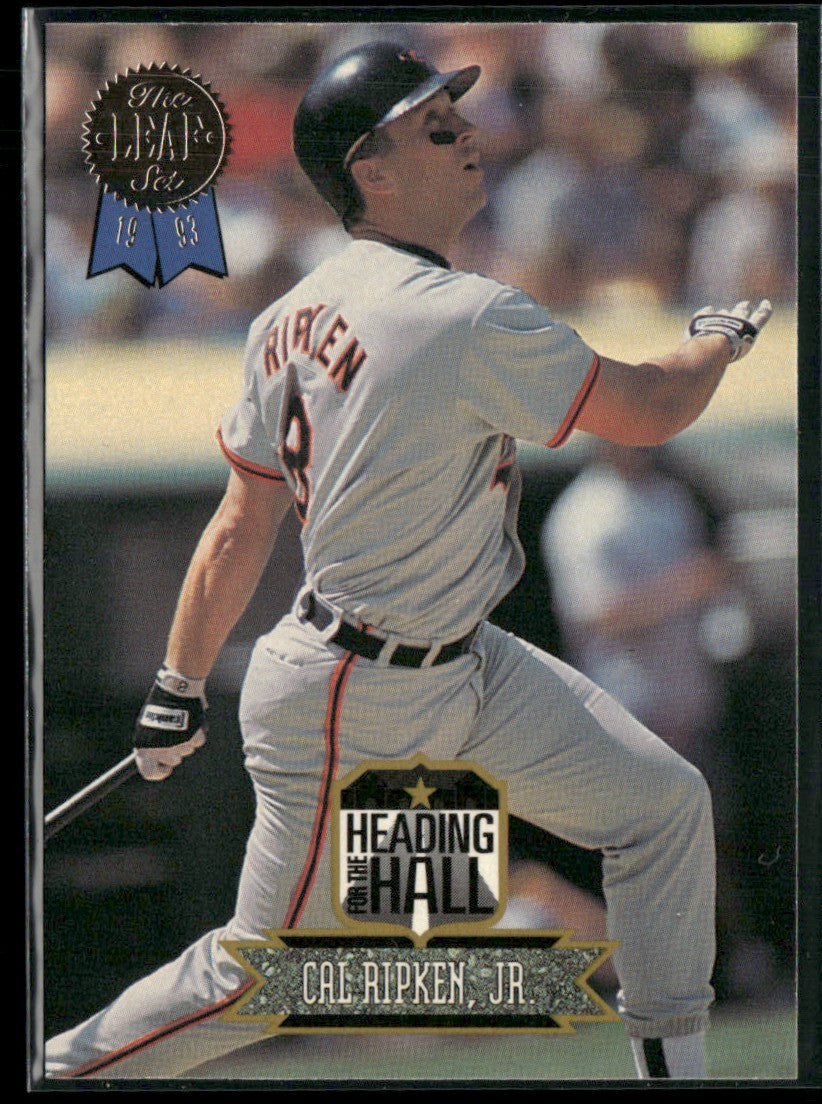 Cal Ripken Jr. 1994 Leaf Heading for the Hall #5 Baltimore Orioles
