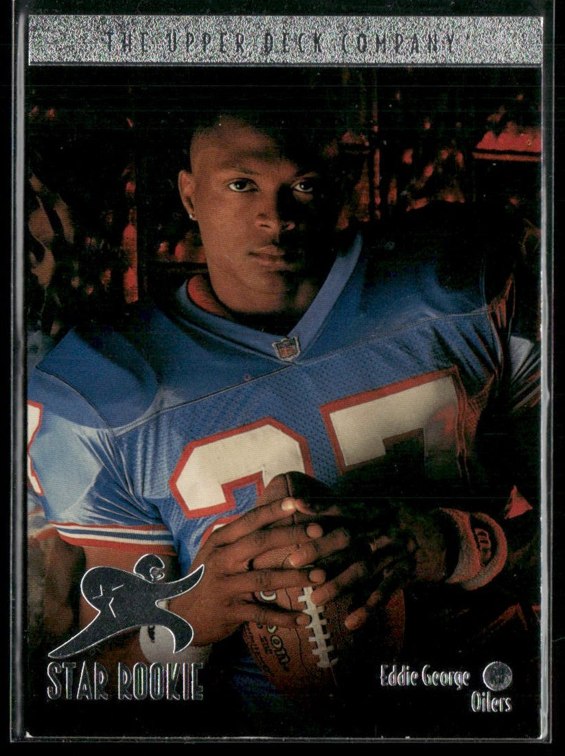 Eddie George 1996 Upper Deck Star Rookie RC #14 Houston Oilers