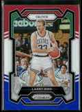 Larry Bird 2023 Panini Prizm Red White and Blue #189 Boston Celtics