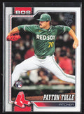 Payton Tolle 2026 Topps RC #15 Boston Red Sox