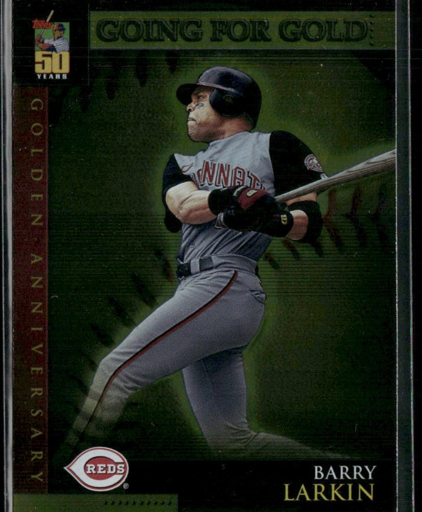Barry Larkin 2001 Topps Golden Anniversary #GA49 Cincinnati Reds