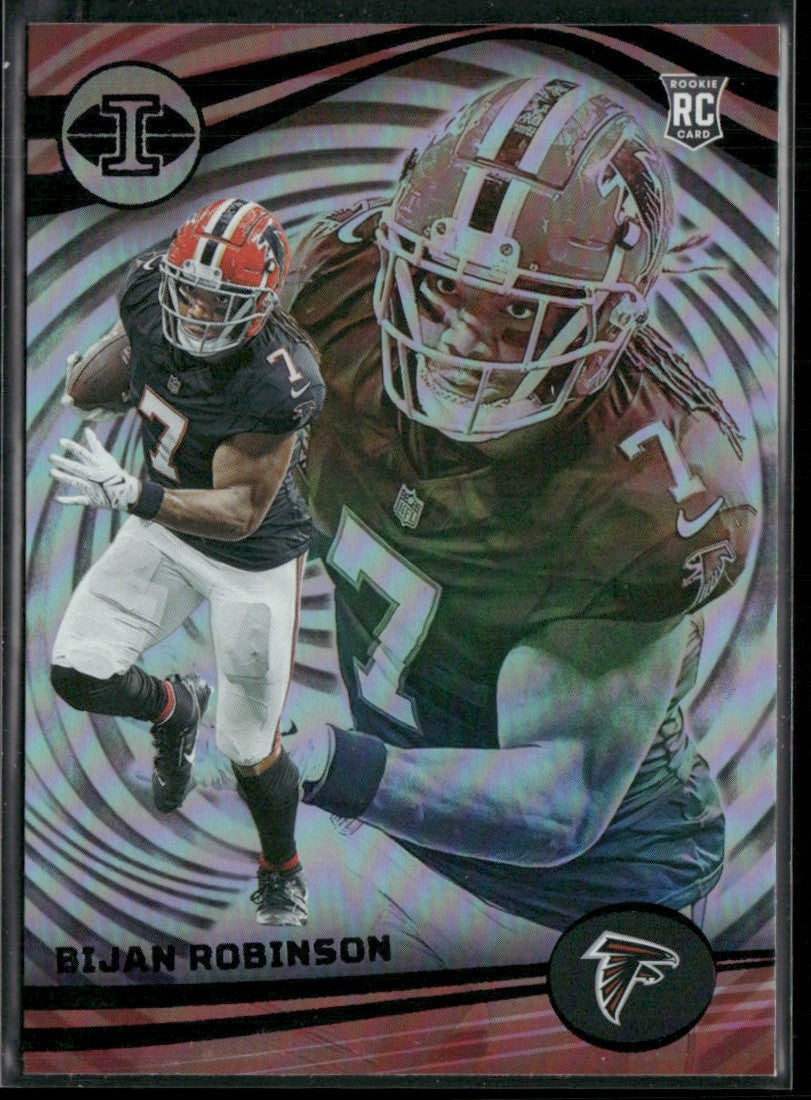 Bijan Robinson 2023 Panini Illusions RC #6 Atlanta Falcons