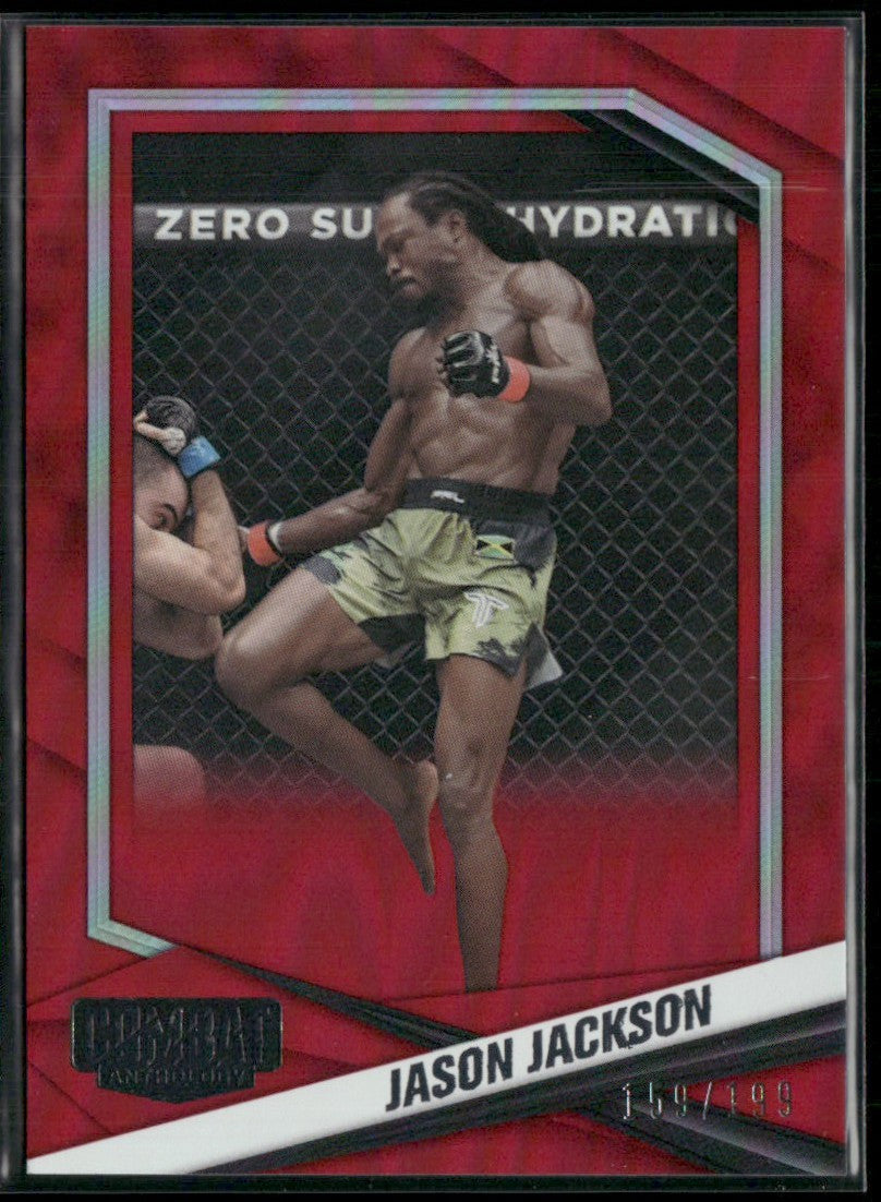 Jason Jackson 2025 Panini Combat Anthology Red /199 #83