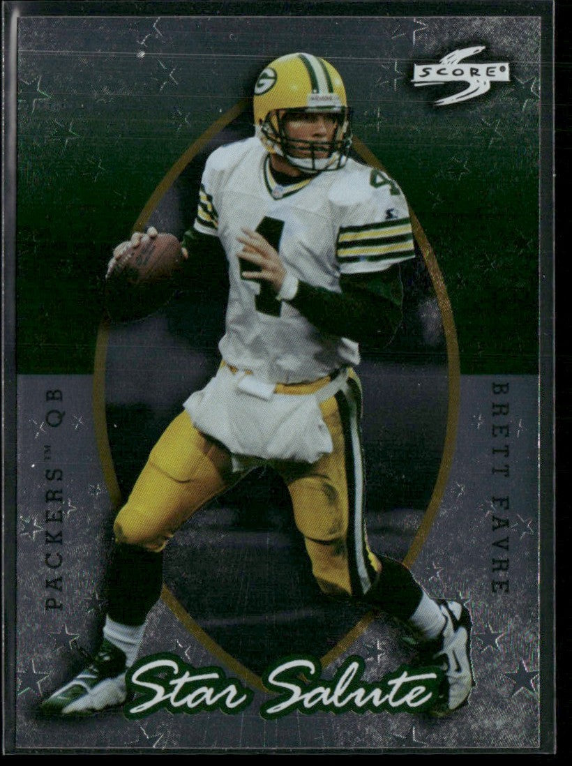 Brett Favre 1998 Score Star Salute #11 Green Bay Packers