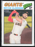 Bryce Eldridge 2026 Topps Heritage RC #310 San Francisco Giants