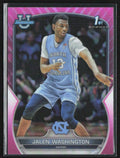 Jalen Washington 2022 Bowman U Chrome 1st Pink Refractor #78