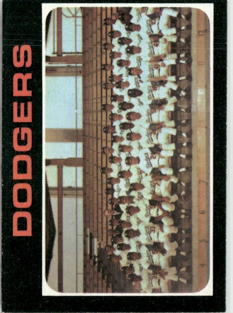 Los Angeles Dodgers 1971 Topps #402 Los Angeles Dodgers