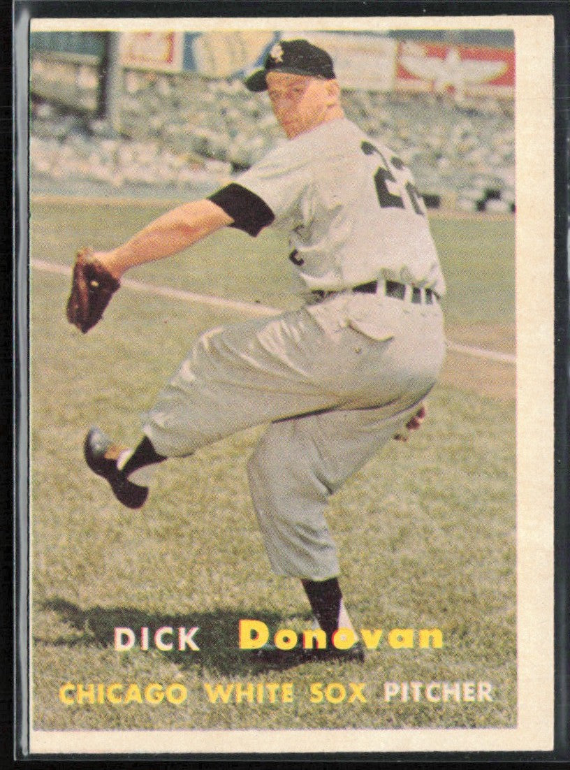 Dick Donovan 1957 Topps #181 Chicago White Sox