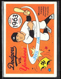 1963 World Series 1968 Fleer Laughlin #60.0 New York Yankees