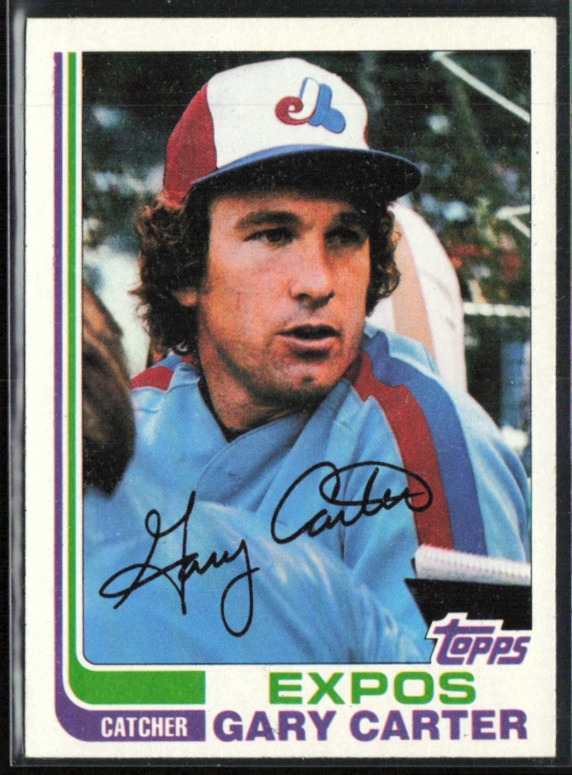 Gary Carter 1982 Topps #730 Montreal Expos