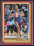 Rickea Jackson 2025 Donruss WNBA Red Holo /299 #49 Los Angeles Sparks