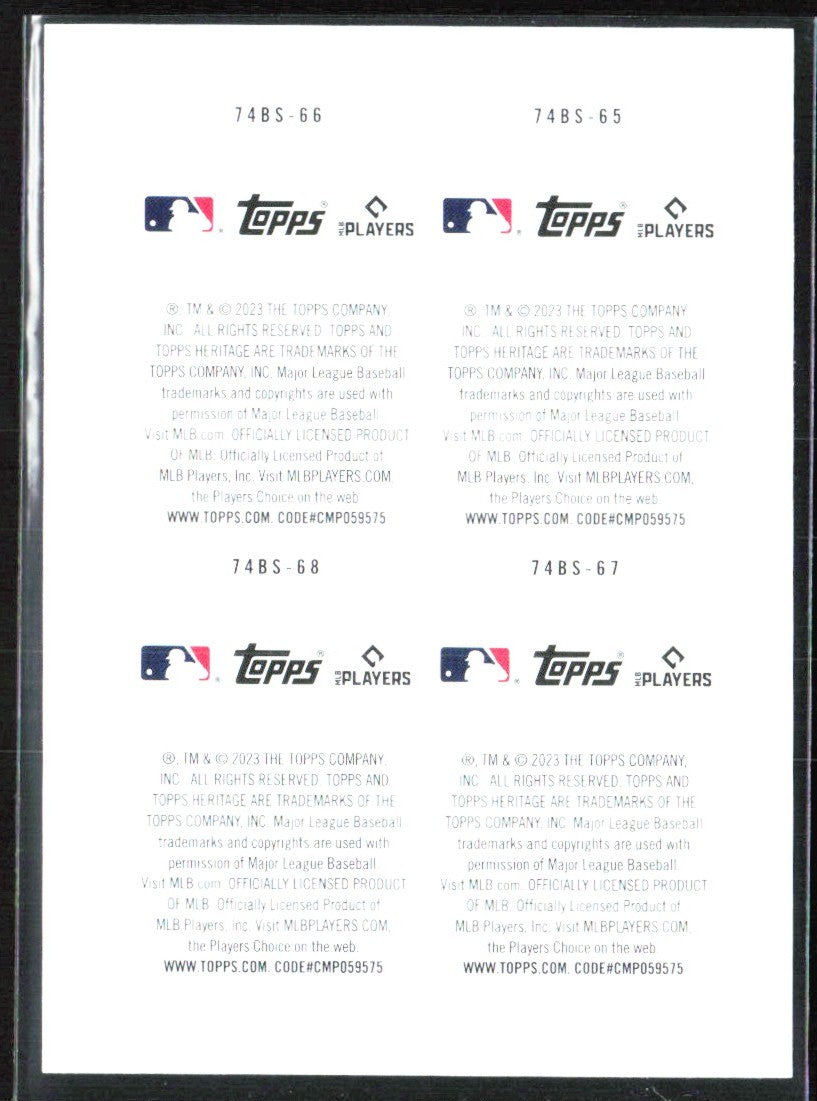 Alex Bregman/Jose Altuve/Yordan Alvarez/Kyle Tucker 2023