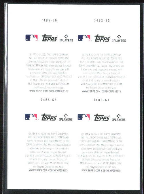 Alex Bregman/Jose Altuve/Yordan Alvarez/Kyle Tucker 2023