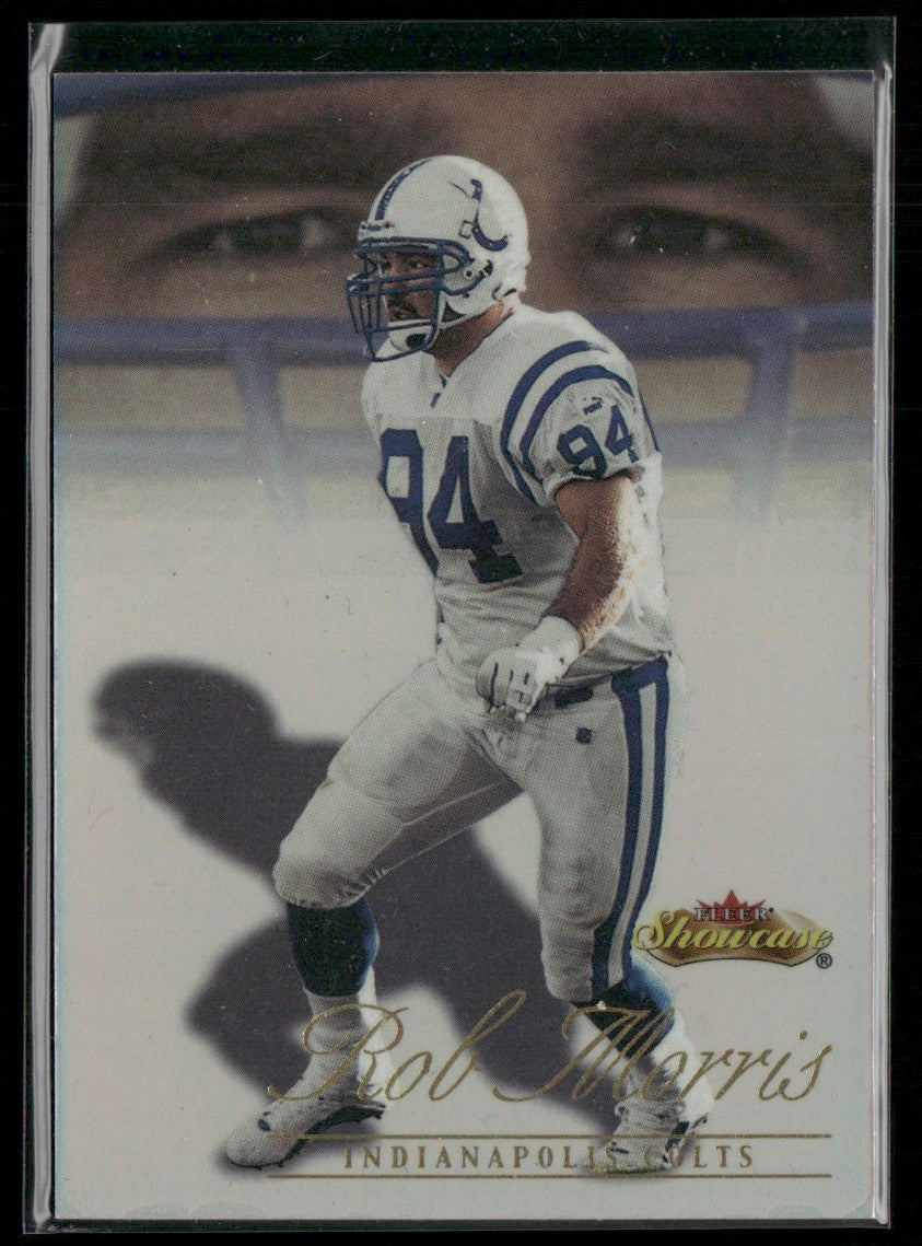 Rob Morris 2000 Fleer Showcase RC /2000 #143 Indianapolis Colts