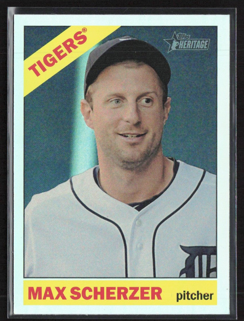 Max Scherzer 2015 Topps Heritage Retail Foil #THC-469 Detroit Tigers