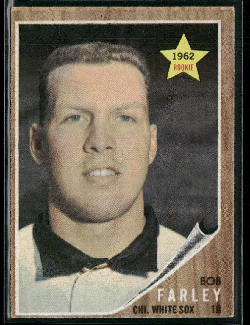 Bob Farley 1962 Topps RC #426 Chicago White Sox