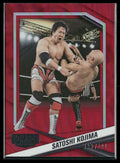 Satoshi Kojima 2025 Panini Combat Anthology Red /199 #62
