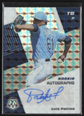 Luis Patino 2021 Panini Mosaic RC AUTO #RAM-LP Tampa Bay Rays