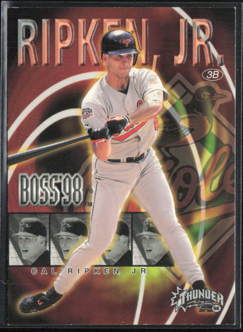 Cal Ripken Jr. 1998 Skybox Thunder Boss #16 Baltimore Orioles