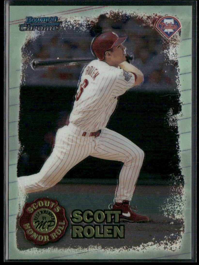 Scott Rolen 1997 Bowman Chrome Scout's Honor Roll #SHR11 Philadelphia Phillies