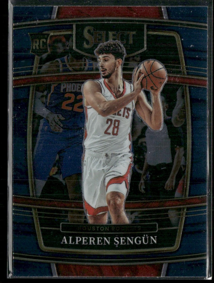 Alperen Sengun 2021 Panini Select Concourse Retail Blue RC #19 Houston Rockets