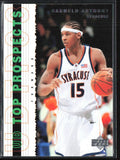 Carmelo Anthony 2003 UD Top Prospects #57 Syracuse Orangemen
