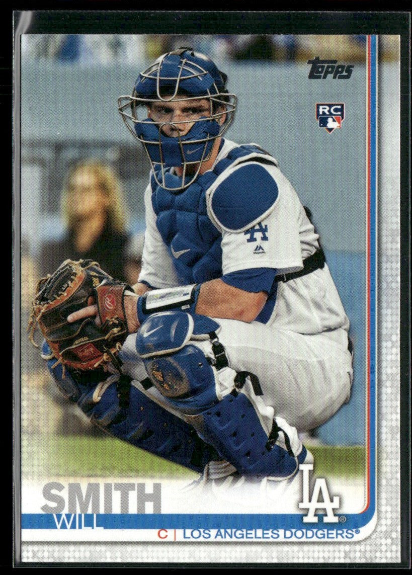 Will Smith 2019 Topps Update RC #US199 Los Angeles Dodgers
